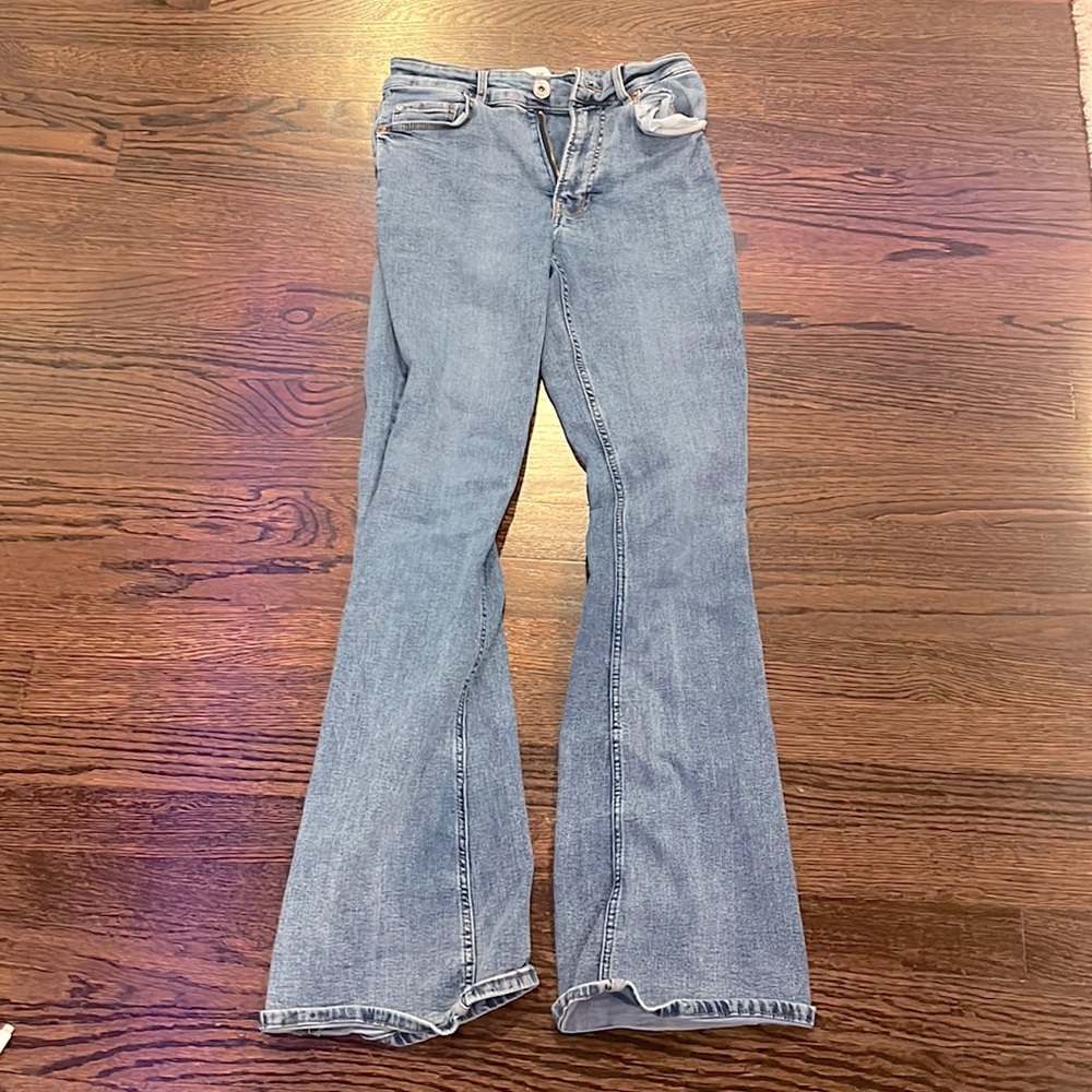H&M Blue Flare Jeans